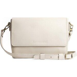 ⚡Portland Leather Women Bone Handmade Finest Goods Metro Crossbody Bag